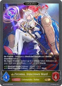 Zirconia, Ironcrown Ward (Evolved)