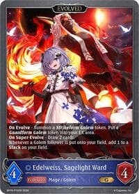 Edelweiss, Sagelight Ward (Evolved) - P10 (Foil)