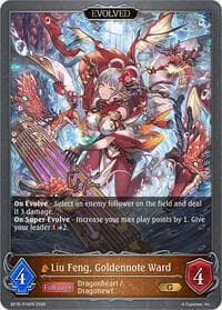 Liu Feng, Goldennote Ward (Evolved) - P14 (Foil)