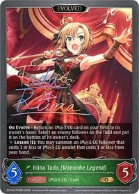 Riina Tada [Wannabe Legend] (Evolved) - P02EN (Foil)