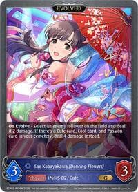 Sae Kobayakawa [Dancing Flowers] (Evolved) - P15EN (Foil)