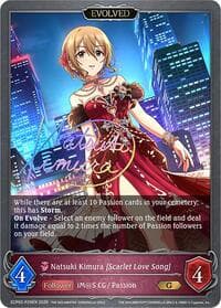 Natsuki Kimura [Scarlet Love Song] (Evolved) - P29EN (Foil)