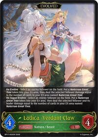 Ladica, Verdant Claw (Evolved)