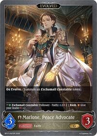 Marlone, Peace Advocate (Evolved)