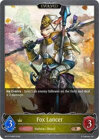 Fox Lancer (Evolved) - P08EN (Foil)