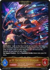 El, Destructive Dragon (Evolved)