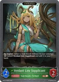 Verdant Law Supplicant (Evolved) - P08EN (Foil)