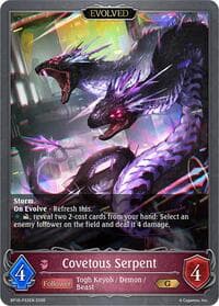 Covetous Serpent (Evolved) - P33EN (Foil)