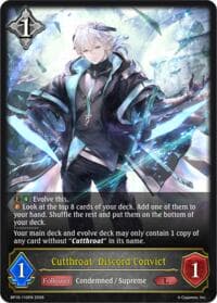 Cutthroat, Discord Convict
