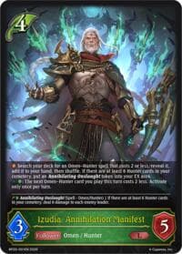 Izudia, Annihilation Manifest