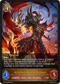 Azurifrit, Heir to Disdain