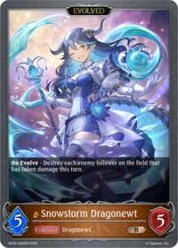Snowstorm Dragonewt (Evolved)