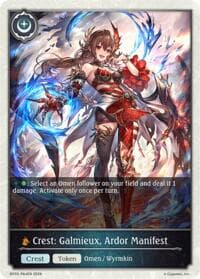 Crest: Galmieux, Ardor Manifest - P64EN (Foil)