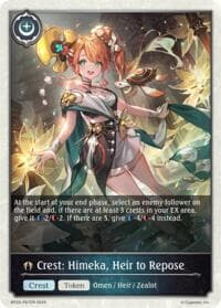 Crest: Himeka, Heir to Repose - P67EN (Foil)