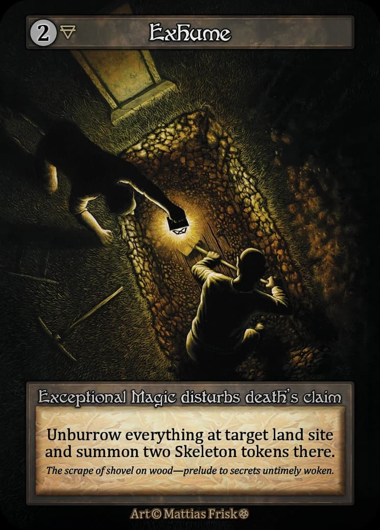 Exhume
