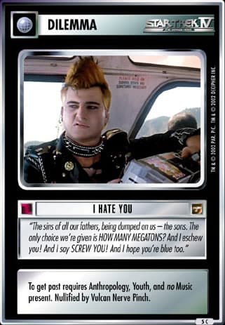 I Hate You