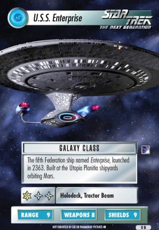 U.S.S. Enterprise (Premiere Remastered) (Borderless Promos)