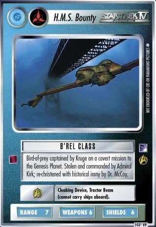 H.M.S. Bounty* *VP