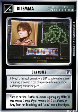 DNA Clues *VP
