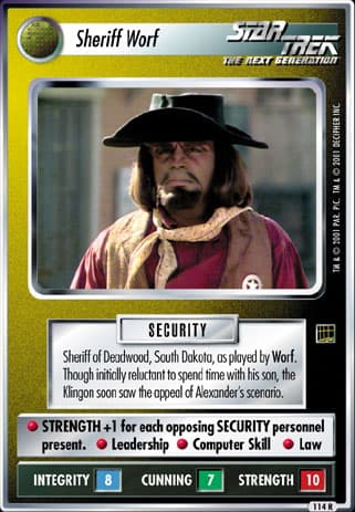 Sheriff Worf