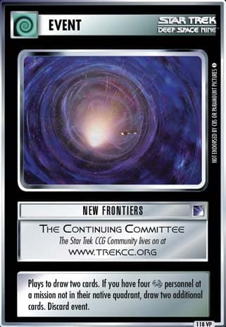 New Frontiers *VP