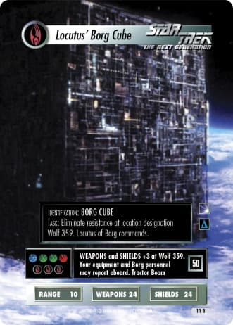 Locutus' Borg Cube (Borderless Promos)