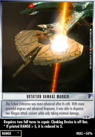 Rotation Damage Marker (The Original Series)