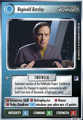 Reginald Barclay (The Borg) *VP