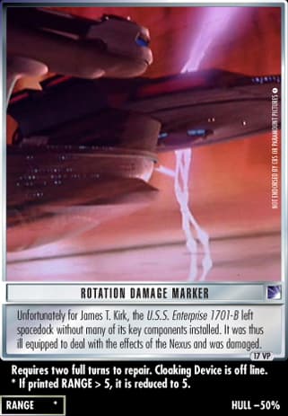 Rotation Damage Marker (The Motion Picture)