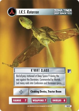 I.K.S. Rotarran (Borderless Promos)