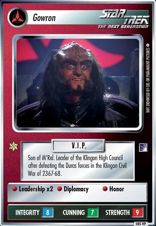 Gowron *VP