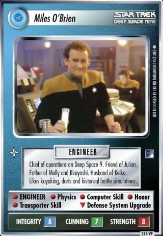 Miles O'Brien (Blaze of Glory) *VP