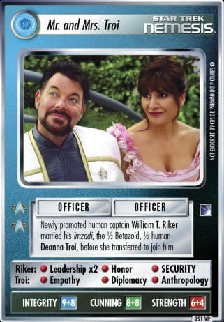Mr. and Mrs. Troi