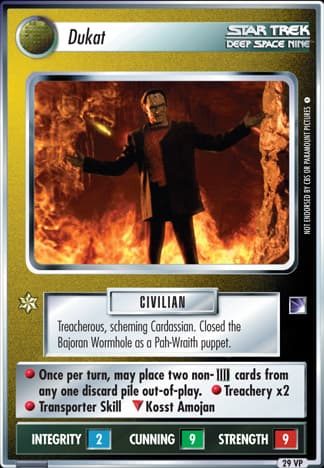 Dukat 2E (Things Past) *VP