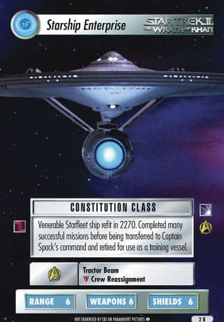 Starship Enterprise (The Motion Pictures) (Borderless Promos)