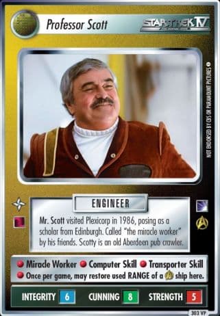 Professor Scott *VP