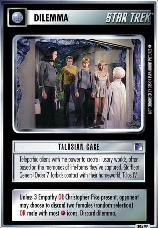 Talosian Cage *VP