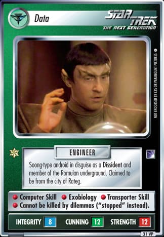 Data 2E (Things Past) *VP