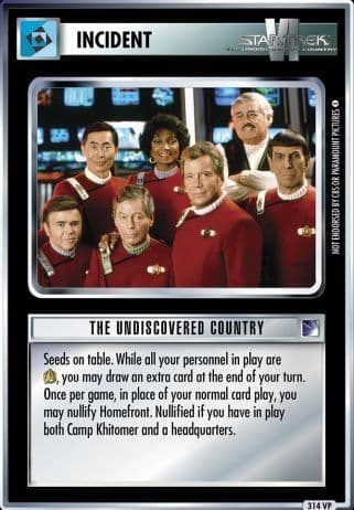 The Undiscovered Country *VP