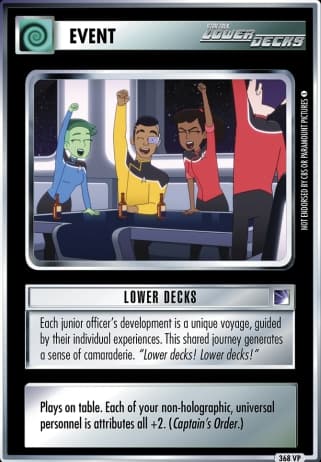 Lower Decks* *VP