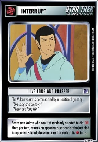 Live Long and Prosper *VP