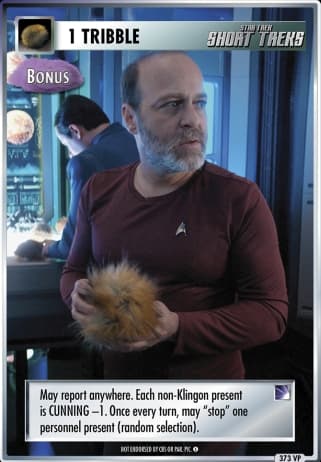1 Tribble - Bonus *VP