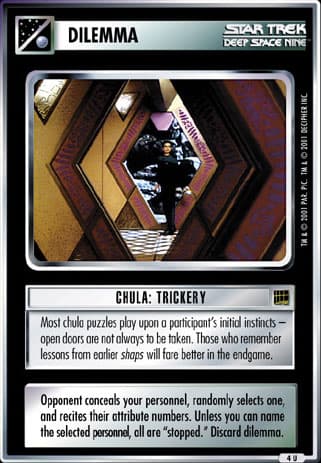 Chula: Trickery