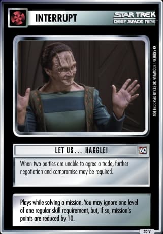 Let us ... Haggle!