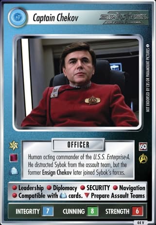 Captain Chekov