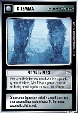 Frozen in Place