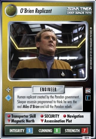 O'Brien Replicant
