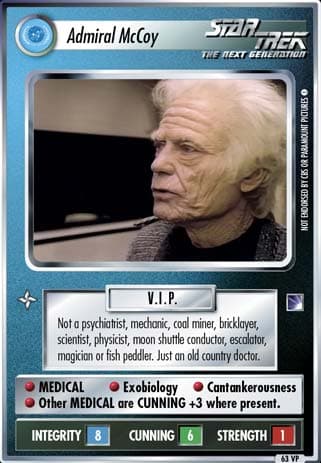 Admiral McCoy *VP
