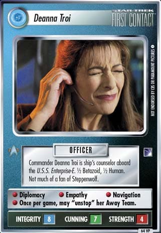 Deanna Troi (First Contact) *VP