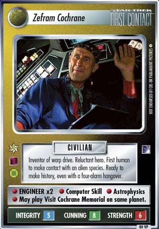 Zefram Cochrane *VP